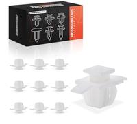 Frankberg 10x Clip de Fixation Protection moteur Aile Compatible avec CR-V III RE Civic IX FK FB CR-V IV RM CR-V I II RD Civic VIII FK FN FA FD Remplacer# 91513SMGE11