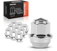 Frankberg 10x Écrous de roue Avant Arrière Compatible avec B-Max 2012-Aujourd'hui C-Max II 2012-2019 Ecosport 2013-Aujourd'hui Fiesta 2008-Aujourd'hui Focus 2012-Aujourd'hui Ranger 2011-Aujourd'hui