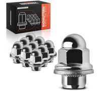 Frankberg 10x Écrous de roue Compatible avec ASX GAW Pajero IV V8W V9W Space Star MPV DGA Lancer VIII Sportback CXA Lancer VIII CYA CZA Remplacer# MR455707
