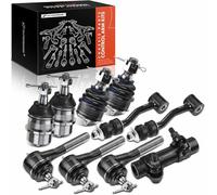 Frankberg 10x Kit de Bras de Suspension Avant Gauche Droite Compatible avec Cherokee XJ 2.5L 4.0L 1984-2001 Remplacer# 68004085AA, 83500202