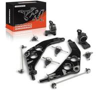 Frankberg 10x Kit de Bras de Suspension Compatible avec M.i.n.i Cabriolet R52 M.i.n.i R50 R53 Remplacer# 31126753989,31126761409