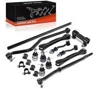 Frankberg 14x Kit de Bras de Suspension Essieu Avant Compatible avec Cherokee XJ 2.5L 4.0L 1991-2001 Remplacer# 52007118
