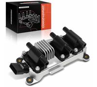 Frankberg 1x Bobine d'allumage Compatible avec A4 2.4L 2.8L 1996-2000 A4 Avant 2.4L 2.8L 1996-2004 P.a.s.s.a.t 2.8L 1996-2005 P.a.s.s.a.t Variant 2.8L 1997-2005 A6 A8 Superb I Remplacer# 078905104