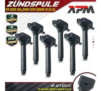 Frankberg 1x Bobine d'allumage Compatible avec Challenger Coupé 2011-2014 Durango WD 2011-2018 Grand Cherokee IV WK WK2 2011-2018 Wrangler III Remplacer# 5149168