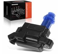 Frankberg 1x Bobine d'allumage Compatible avec GS 300 3.0L 1997-2004 IS I 300 3.0L 2001-2005 IS Sportcross 300 3.0L 2001-2005 Supra 3.0L 1993-2002 Remplacer# 9091902216