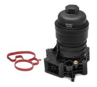 Frankberg 1x Boîtier de filtre à huile Compatible avec A4 8W2 8WC A5 F53 F5P A6 Allroad 4AH A8 4N2 4N8 4NC 4NL Q7 4MB 4MG T.o.u.a.r.e.g CR7 RC8 A5 Cabriolet F57 F5E Remplacer# 06M115401L