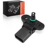 Frankberg 1x Capteur de pression d'admission Compatible avec Polo 6C1 6R1 1.2L 2009-2010 Polo 6N2 1.0L 1999-2001 Polo 9A 9N 1.2L 2001-2009 P.a.s.s.a.t 3C2 1.6L 2005-2010 Remplacer# 7472353