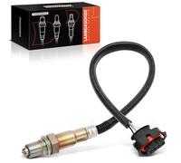 Frankberg 1x Capteur d'Oxygène Sonde Lambda Compatible avec Corsa C X01 Corsa C Camionnette F08 W5L Astra G Caravan T98 Astra G CC T98 Astra G Berline T98 Agila MK I H00 Remplacer# 855351