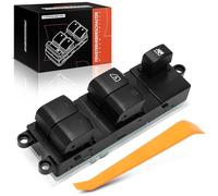 Frankberg 1x Commutateur Bouton Fenêtre Compatible avec Note E12 NP300 Navara D40 Pathfinder III R51 Pathfinder III Van R51 Qashqai +2 I J10 JJ10E NJ10 Remplacer# 25401BB60B