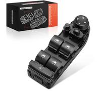 Frankberg 1x Commutateur Bouton Fenêtre Compatible avec Série 3 E90 316-335 1.6L-4.4L 2004-2011 Série 3 Break E91 316-335 1.6L-3.0L 2004-2012 Remplacer# 61319155504