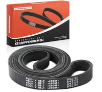 Frankberg 1x Courroie trapézoïdale à Nervures Essence/Diesel Compatible avec Focus Berline DFW Focus Turnier DNW Classe C W202 C36 C280 Classe E W124 E250 Classe E W210 E290 Remplacer# 4627167AA