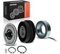 Frankberg 1x Disque d'entraînement + 1x Poulie + 1x Bobine magnétique SS96D1 Compatible avec Série 3 E36 Série 3 Cabriolet E36 Série 3 Compact E36 Série 3 Coupé E36 Remplacer# 64528385714