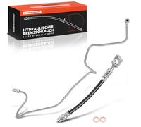 Frankberg 1x Flexible de Frein Arrière Droite Extérieur Compatible avec Golf IV 1J1 1.4L-2.3L 1997-2005 A3 8L1 1.6L 1.8L 1.9L 1996-2003 Remplacer# 1J0614750