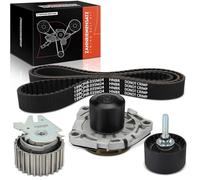 Frankberg 1x Kit de Courroie de Distribution avec Pompe à eau Diesel Compatible avec 147 937 156 932 159 939 156 Sportwagon 932 159 Brera 939 Giulietta 940 GT 937 Spider 939 BLS Malibu V300