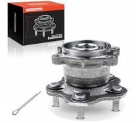 Frankberg 1x Kit de roulements de roue Arrière Compatible avec Juke F15 2010-2021 Qashqai +2 I J10 NJ10 JJ10E 2007-2013 X-Trail T31 T32 2007-2021 KolE.O.S I II Remplacer# 512373