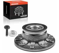Frankberg 1x Kit de roulements de roue Essieu Arrière Compatible avec Golf VI 5K1 2008-2013 Golf VII 5G1 BE1 2012-2020 A3 8P7 2008-2013 A3 Sportback 8PA 2004-2013 Leon 1P1 Remplacer# 1K0598611