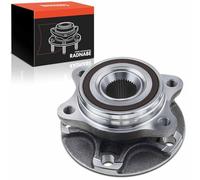 Frankberg 1x Kit de roulements de roue Essieu Avant Compatible avec A6 2004-2011 A6 Allroad 2006-2011 A6 Avant 2005-2011 R8 2007-2015 Remplacer# 4F0498625B