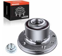 Frankberg 1x Kit de roulements de roue Essieu Avant Essieu Arrière Compatible avec T.o.u.a.r.e.g 7L6 7L7 7LA 2.5L MPV 2003-2010 Transporter V 7EA 7EH 7HA 1.9L-3.2L Camionnette Remplacer# 7H0498611