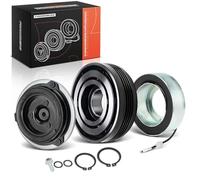 Frankberg 1x Kit d'embrayage du Compresseur Compatible avec Série 3 E46 318-330 Série 3 Cabriolet E46 320 325 330 Série 3 Compact E46 318 320 325 X3 E83 X5 E53 Z4 Remplacer# 64526918000