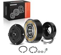 Frankberg 1x Kit d'embrayage du Compresseur Compatible avec Série 3 F30 F80 335 Série 3 Touring F31 335 4 Cabriolet F33 F83 435 Série 5 F10 535 6 Gran Coupé F06 640 X5 E70 Remplacer# 64529154070