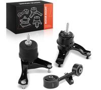 Frankberg 1x Monture Moteur + 1x Monture de transmission + 1x Monture de Couple Moteur Avant Droite Compatible avec RX U3 3.3L 2004-2006 Highlander/Kluger U2 3.3L 2004-2007 Remplacer# 1236320110