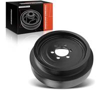 Frankberg 1x Poulie de Vilebrequin Compatible avec Série 1 E81 2005-2011 Série 3 E90 2004-2011 Série 5 Break E61 2004-2010 Série 6 E63 2004-2010 Série 7 E65 E66 E67 2005-2008 X1 E84 2009-2011