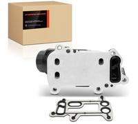 Frankberg 1x Refroidisseur d'huile + Filtre à huile pour BMW Série 3 E90 E91 E93 320d Série 1 E81 E87 Série 5 E60 X1 E84 X3 E83