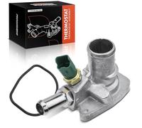 Frankberg 1x Thermostat de Liquide de Refroidissement avec Joint Compatible avec 500 312 2007-2020 169 2007-2012 KA RU8 2008-2016 Ypsilon 2009-2020 Remplacer# 55202371