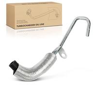 Frankberg 1x Tuyau de Retour d'huile de Turbine Avant 1.4L Essence Compatible avec Adam M13 2014-2019 Astra J P10 2009-2015 Corsa D S07 2012-2014 Corsa E X15 2014-Aujourd'hui Remplacer# 55567067