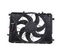 Frankberg 1x Ventilateur Refroidissement du Moteur 4-Pôles Compatible avec Classe C W204 Classe E W212 Classe A W176 Classe B W242 W246 CLA Coupé C117 CLS C218 SLK R172 Remplacer# A2045000493