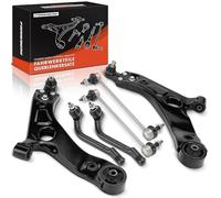 Frankberg 2 bras de commande + 2 tiges d'attelage + 2 embouts de biellette de direction avant gauche droite compatible avec iX35 EL ELH LM Sportage SL Remplace # 545012S000