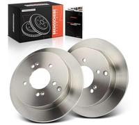 Frankberg 2 disques de frein arrière pleins Ø284 mm 584113A300 S584113A300 | Compatible avec: Santa Fe I SM, iX35 EL ELH LM, Trajet Box/MPV FO, Fourgonnette routière, Trajet FO