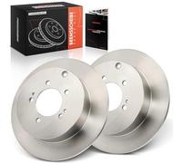 Frankberg 2 disques de frein arrière pleins Ø302 mm 4615A035 424961 | Compatible avec: C-Crosser Enterprise VU VV, C-Crosser VU VV, Lancer VIII CYA CZA, Outlander II CWW