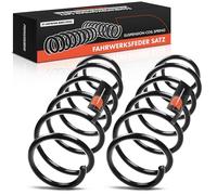 Frankberg 2 ressorts de suspension pour essieu avant 6Q0411105AJ | Compatible avec: Polo 9A 9N, R.o.o.m.s.t.e.r 5J7, Fabia I Salon 6Y3, Fabia I Praktik 6Y5, R.o.o.m.s.t.e.r Praktik 5J
