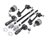 Frankberg 2 rotules de suspension, 2 barres de couplage, 2 rotules de direction avant, compatibles avec 626 V GF 1,8L 2,0L 1997-2002 MX-6 G.E 2.0L 2.5L 1992-1997 Replace# GA2A34170A