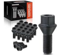 Frankberg 20 boulons de roue | Compatible avec: Série 5 E12, Série 3 Cabriolet E46, Coupé Série 3 E46, Série 3 Touring E91, Série 5 Touring E39, X1 E84