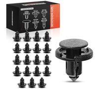 Frankberg 20x Clip de Fixation Pare-chocs Aile Compatible avec Juke F15 Leaf ZE0 IS II E2 Model S 5YJS A.v.e.n.s.i.s Station Wagon Remplacer# 0155309611