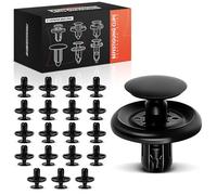 Frankberg 20x Clip de Fixation Passage de roue Protection moteur Compatible avec Yaris P9 Coroll.a Verso R1 ZER ZZE12 Yaris Verso P2 Yaris P1 Avensi.s Station Wagon T25 Remplacer# 9046707201-20