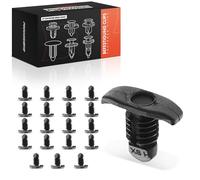 Frankberg 251823717 Lot de 20 clips de fixation pour protection du moteur Compatible avec Golf I 17 Golf II 19E 1G1 Polo 9A 9N S.h.a.r.a.n 7M6 7M8 7M9