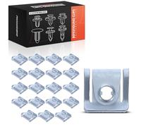 Frankberg 25227 Lot de 20 clips de fixation pour protection du moteur sous caisse compatible avec A2 8Z0 A4 8E2 A4 8D2 A4 Avant 8E5 A6 Avant 4F5 Pas.s.a.t Variant 3B5 Pas.s.a.t 3B3 Replace# 25227