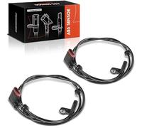 Frankberg 2x ABS Capteur de vitesse Arrière Bilatéral 2-Pôle Compatible pour Classe C T-Model S204 Classe C Coupé C204 Classe C W204 Replace# 5S11030