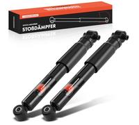 Frankberg 2x Amortisseur à gaz Arrière Gauche Droite 417mm Pression de gaz Compatible avec Meriva B MPV S10 1.2L-1.7L 2010-2017 Remplacer# 344715, 436615