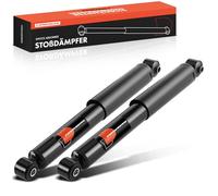 Frankberg 2x Amortisseur à gaz Arrière Gauche Droite 518mm Pression de gaz Compatible avec NV400 Camionnette X62 X62B NV400 Remorque Remplacer# 4408113, 562101910R