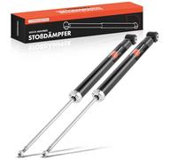 Frankberg 2x Amortisseur à gaz Arrière Gauche Droite 649mm Pression de gaz Compatible avec Fox Hayon 5Z1 5Z3 5Z4 2005-2011 Remplacer# 6Q0513025S, 6Q0513031AH