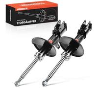 Frankberg 2x Amortisseur à gaz Avant Gauche Droite 450mm Pression de gaz Compatible avec Twingo I C06 1.2 1.2 16V 1996-2007 Remplacer# 333724,328701