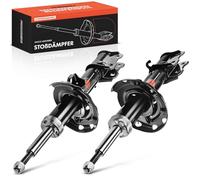 Frankberg 2x Amortisseur à gaz Avant Gauche Droite 495mm Pression de gaz Compatible avec Corsa C X01 Meriva X03 Corsa C Camionnette/Hayon X01 eplace# 344044