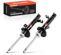 Frankberg 2x Amortisseur à gaz Avant Gauche Droite 495mm Pression de gaz Compatible avec Fusion JU Remplacer# 2711059,333379