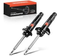 Frankberg 2x Amortisseur à gaz Avant Gauche Droite 497mm Pression de gaz Compatible avec X1 E84 2.0L 3.0L 2009-2011 Remplacer# 31316789853, 31316851335