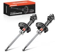 Frankberg 2x Amortisseur à gaz Avant Gauche Droite 530mm Pression de gaz Compatible avec L.u.p.o 6E1 6X1 Polo 6N2 ARose 6H1 Golf III 1H1 Remplacer# 1HO413031