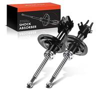 Frankberg 2x Amortisseur à gaz Pression du gaz Essieu Avant Compatibles avec S40 I VS1.6L-2.0L 2000-2003 V40 Break 645 1.8L 2000-2003 V40 Break V.W 1.6L-2.0L 1999-2004 Remplacer# 30884213